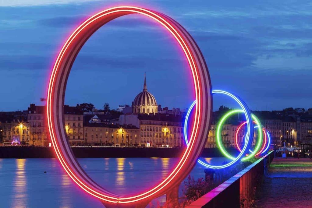 Bel Ecrin Sur L'Ile De Nantes - Gare Tgv, Chu, Congres Apartment Ngoại thất bức ảnh